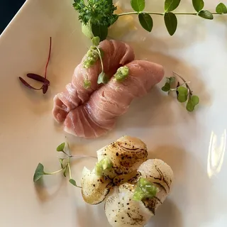 Seared Sea Scallop Nigiri