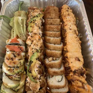 Sushi mix.