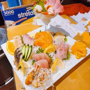 Large sashimi