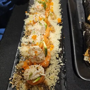 food, sushi, sashimi, sushi and sashimi