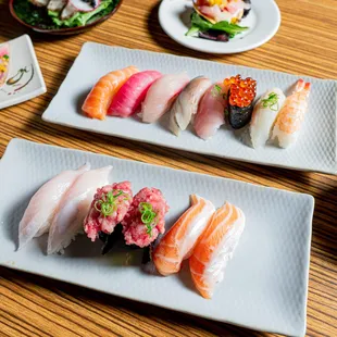 sushi and sashimi, sashimi, food, sushi