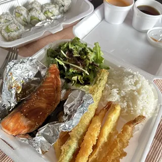 Salmon Teriyaki Special Combo
