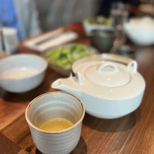 Hot Tea &amp; Hot Sake