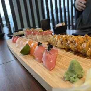 food, sushi and sashimi, sushi, sashimi