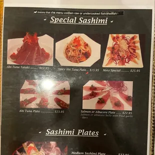 special Sashimi