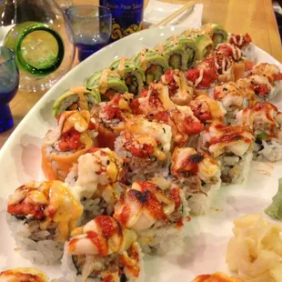 sushi, sushi and sashimi, sashimi, food