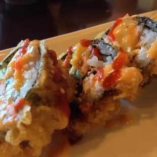 Sake Bomb roll! YUM!