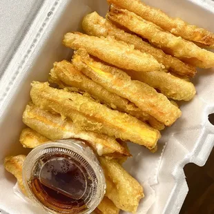 Tempura Shrimp &amp; Veggies (all sweet potatoes)