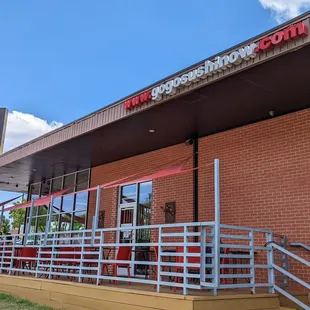 Exterior - note website for online orders