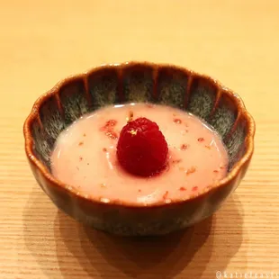 Sweet Sake Panna Cotta