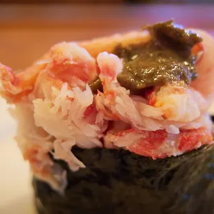 Snow crab w/ kani miso