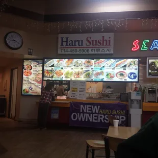 What more can you ask for......the majority of the menu is priced at $4.99! A great place to grab sushi on the go.