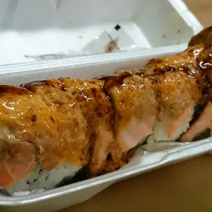 Baked Salmon Roll
