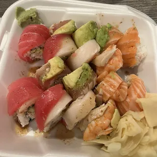 2. Rainbow Roll