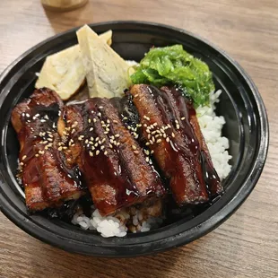 Unagi eel bowl