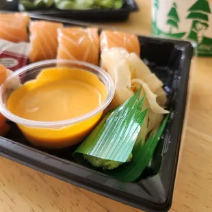 food, sushi and sashimi