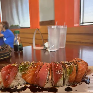 food, sushi and sashimi