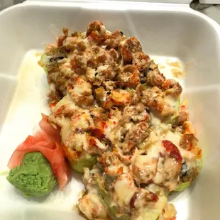 Baked Lobster Roll