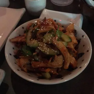 Spicy Squid Salad
