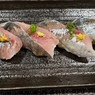 Aji (horse mackerel) - more of a -Jack fish, not mackerel