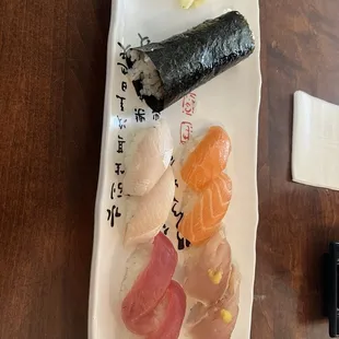 sushi, sushi and sashimi, sashimi, food