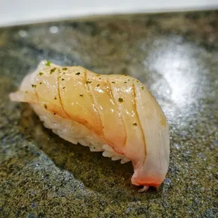 Seabream with yuzu