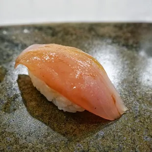 Hay smoked Spanish mackerel