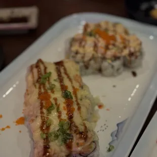 sashimi, sushi, sushi and sashimi, food