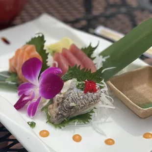 Sashimi appetizer