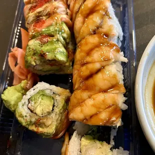 Crab blossom &amp; tiger maki