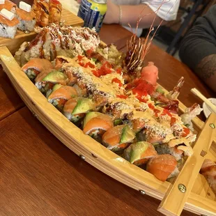 lots of speciality rolls