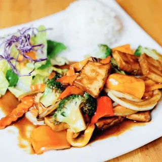 Tofu Vegetable Teriyaki