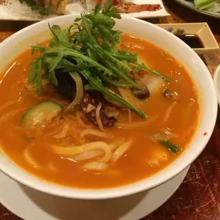 Spicy Seafood Udon