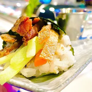 Salmon Skin Hand-Roll