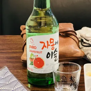 Grapefruit soju