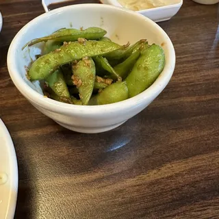 Garlic Edamame