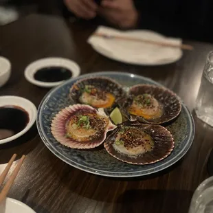 The infamous scallops.