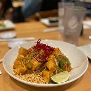 Pad Thai with tofu