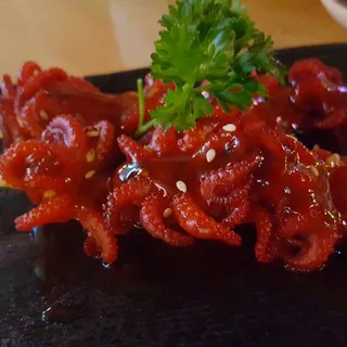 Baby Octopus Skewers