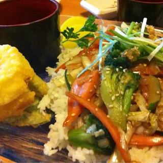 Veggie Teriyaki Don