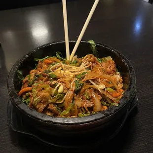 Spicy pork bulgogi