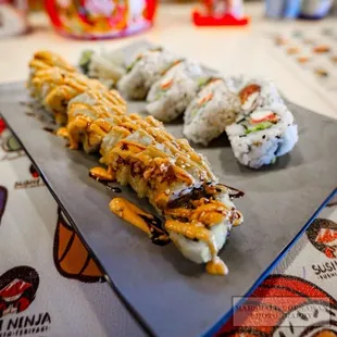 Blackened Tuna Roll Vegas Roll