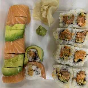 Spicy Salmon Roll* 8pc Playgirl Roll* 8pc