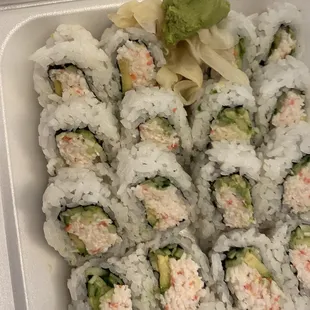 Two order California roll California Roll 8pc California Roll 8pc