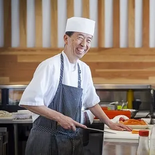 interior, sushi and sashimi