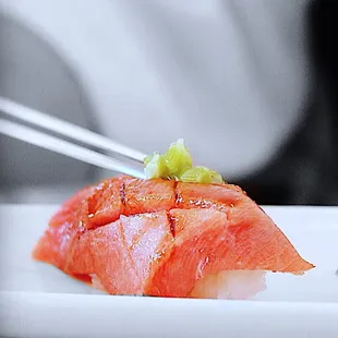 Blue Fin Toro Sushi.... simple but the best