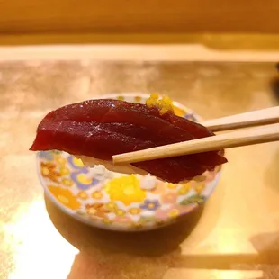 Soy marinated tuna