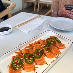 Salmon Carpaccio