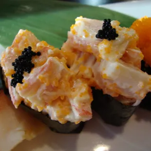 Canadian Snow Crab Up Close, Sushi North, August 23rd 2014.