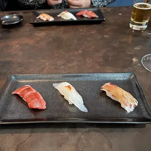 sushi, sushi and sashimi, food, sashimi